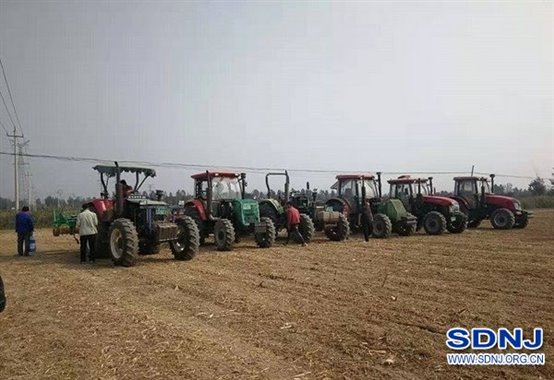 菏泽市农机深松作业补助任务圆满完成（图）