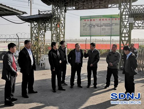 淄博：省“两全两高”农机化示范县评价专家组赴桓台评审“两全两高”农机化示范县创建工作（图）