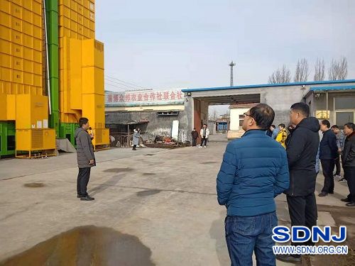淄博市农机事业服务中心召开全市主要农作物全程机械化总结会