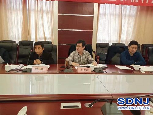 淄博市农机事业服务中心召开全市主要农作物全程机械化总结会