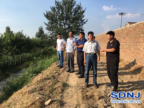 淄博市农机中心花光常主任到高青县洽谈智能农机合作项目（图）