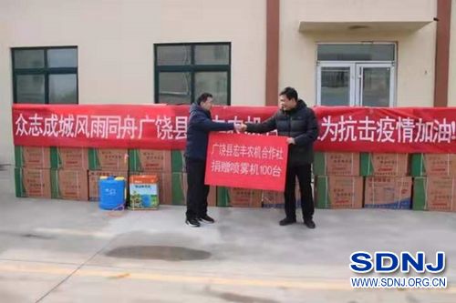 全民战“疫”，守土有责，东营市农机合作社积极参与新型冠状病毒疫情防控