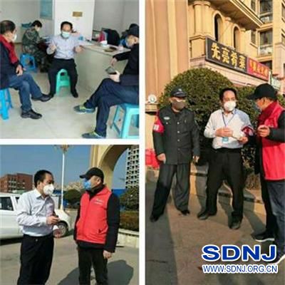 构筑疫情“防火墙”，淄川区农机中心做好“双报到”联防联控工作